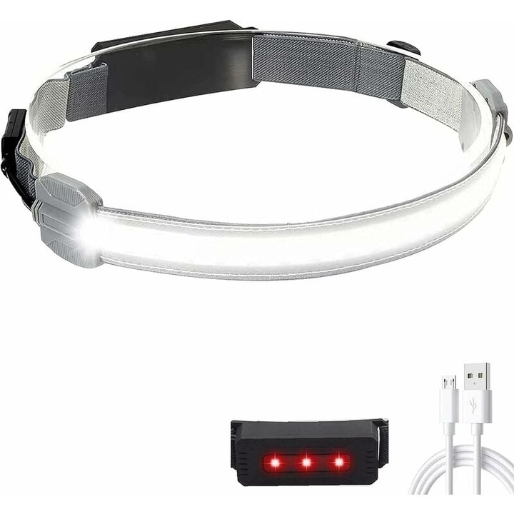 Lanterna compacta Enforose, puternica, impermeabila, cu acumulator reincarcabil, ajustabila, pentru activitati in aer liber