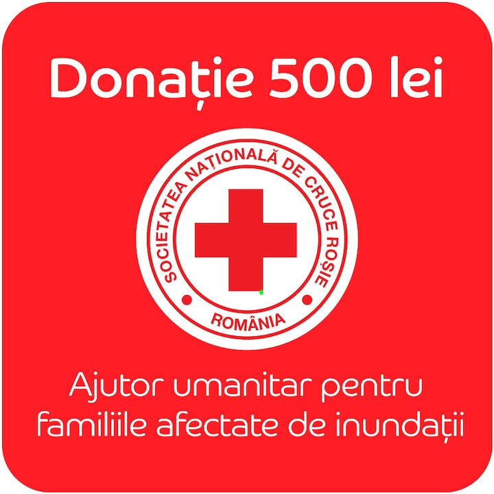 Donație 500 lei - Apel umanitar pentru inundatiile din Galati si Vaslui Crucea Roșie Română