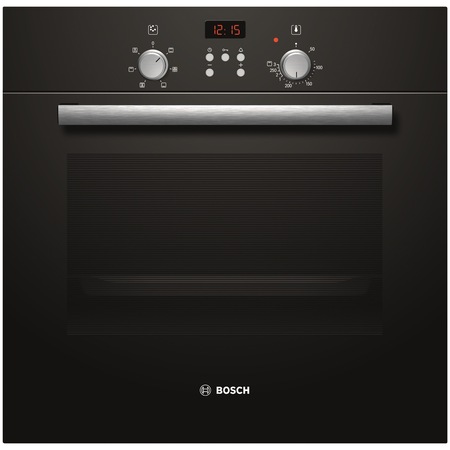 Cuptor incorporabil Bosch HBN532S0F, Electric, Grill, Timer, Autocuratare catalitica, 66 l, Clasa A, Negru