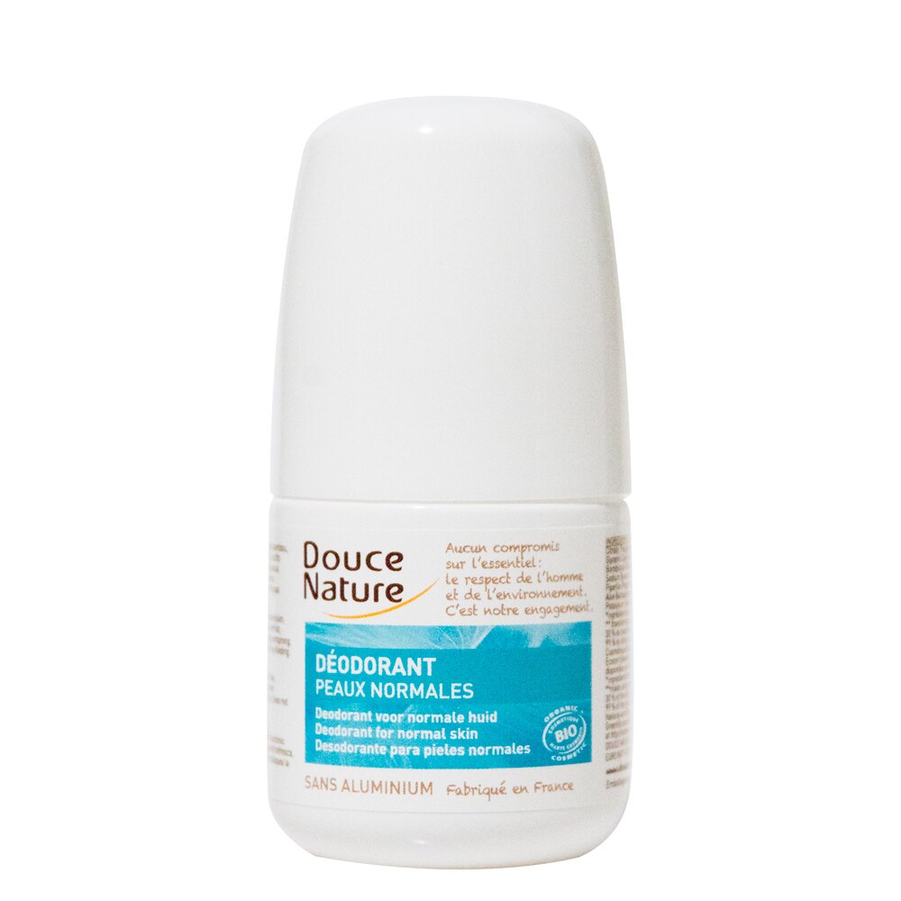 Deodorant fara aluminiu pentru piele normala Roll on bio Douce Nature, Douce Nature, 50 ml