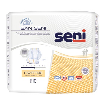 Absorbante pentru incontinenta San Seni Normal, 10 buc Absorbante pentru incontinenta San Seni Normal, 10 buc