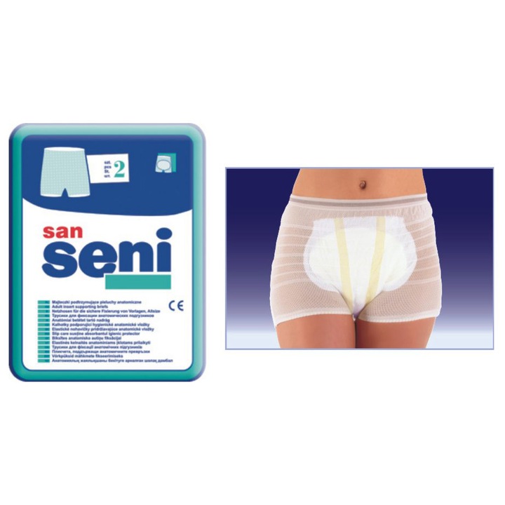 Seni San rögzítőnadrág, XL, 2 darab