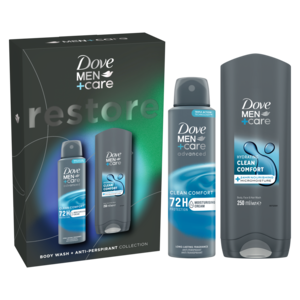 Set cadou Dove Relaxing Care: Gel de dus 250 ml + Deodorant 150 ml