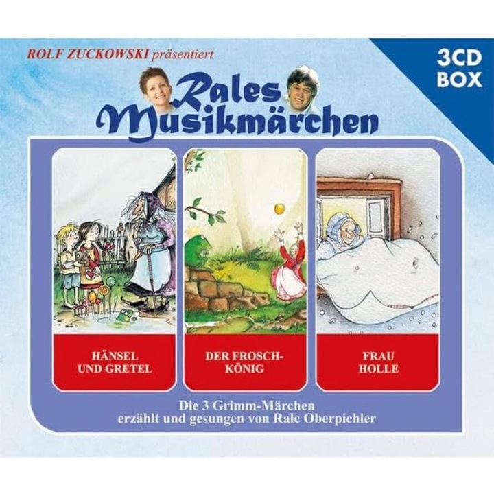 Rales Musikmarchen - Hansel und Gretel, Der Froschkonig, Frau Holle - 3CD