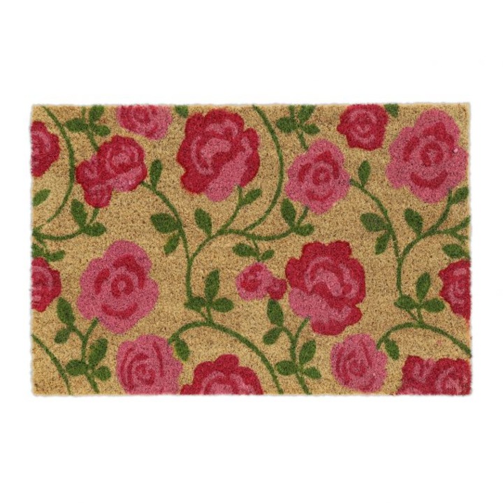 Relaxdays erősített szőnyeg, 40x60 cm, Többszínű, Kültéri, 10039066