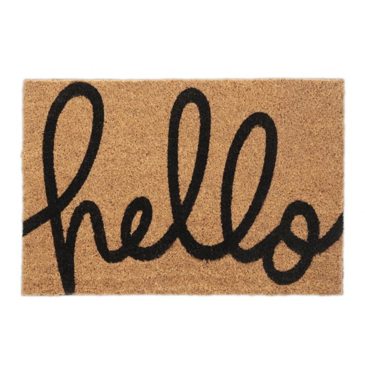 Relaxdays erősített szőnyeg, 40x60 cm, Többszínű, Kültéri, 10039069