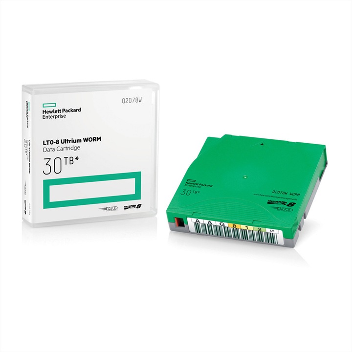 Касета за данни, HP, 12TB/30TB, 900MB/s