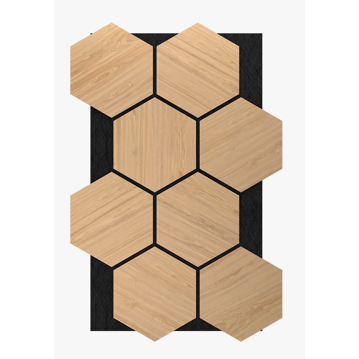 Декоративен акустичен панел - LAN-606 - 87.2 X 57.9 X 1 cm