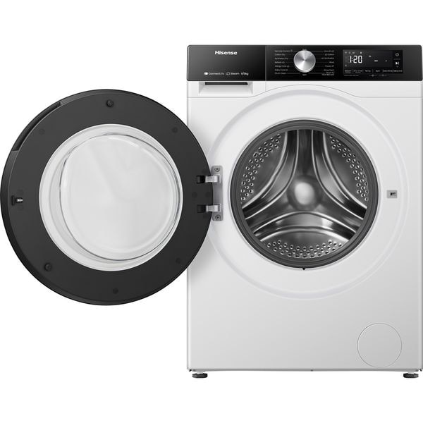 Masina de Spalat Rufe Frontala cu Uscator HISENSE WD3S8043BW3, Steam, 8/5 kg, 1400rpm, Clasa A/D, Wi-Fi, Alb