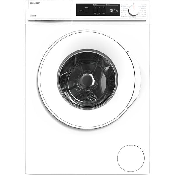 Masina de Spalat Rufe Frontala SHARP ES-NFA6101WC-EE, 6 kg, 1000rpm, Clasa C, Alb