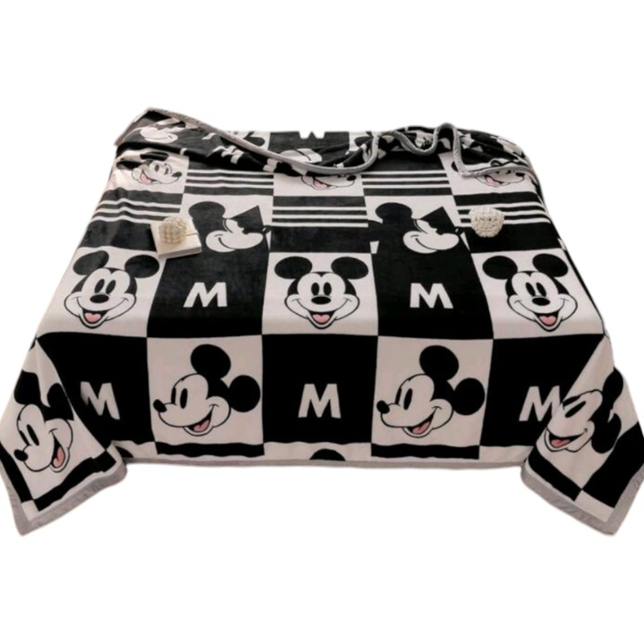 Patura Fleece, Model Mickey Mouse Disney 100x150cm