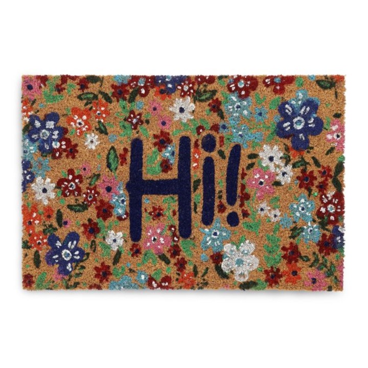 Relaxdays erősített szőnyeg, 40x60 cm, Többszínű, Kültéri, 10046210