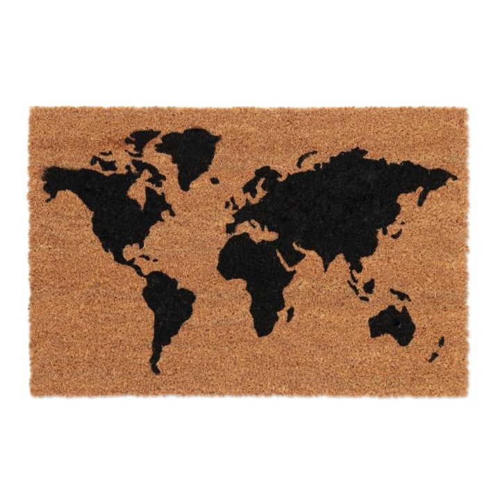 Relaxdays erősített szőnyeg, 40x60 cm, Többszínű, Kültéri, 10046226