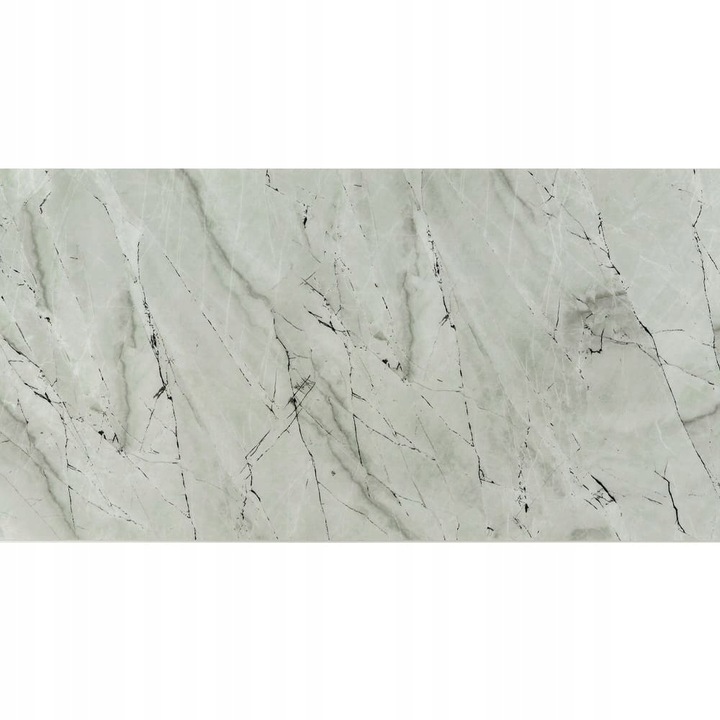 Placa autoadeziva decorativa 60x30cm, gri, 3D Marble