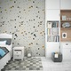 Placa decorativa autocolanta STICKERWALL, 60x30 cm, alb, multicolor, 2 mm grosime