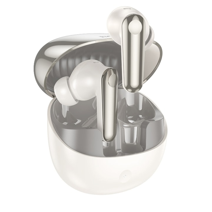 Casti Audio pentru Copii, PowerLocus Buddy cu volum limitat, Micro SD slot - Albastru/Rosu