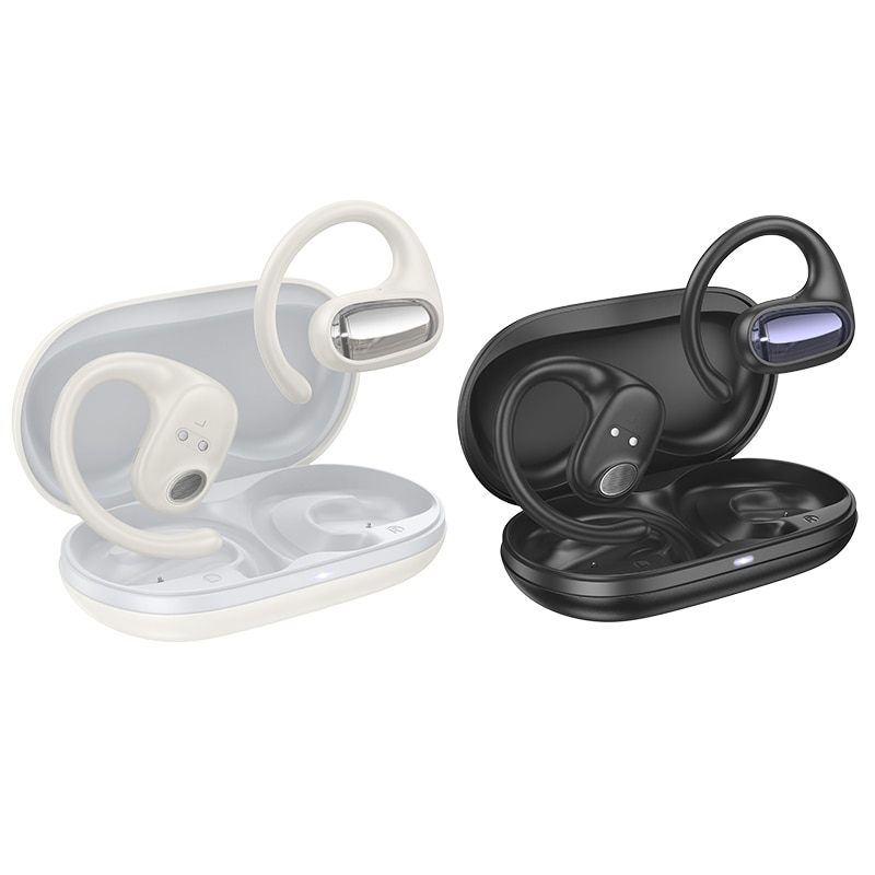 Casti Bluetooth Hoco EA4 Open-Ear, Capacitate 500mAh, Autonomie 6 Ore ...