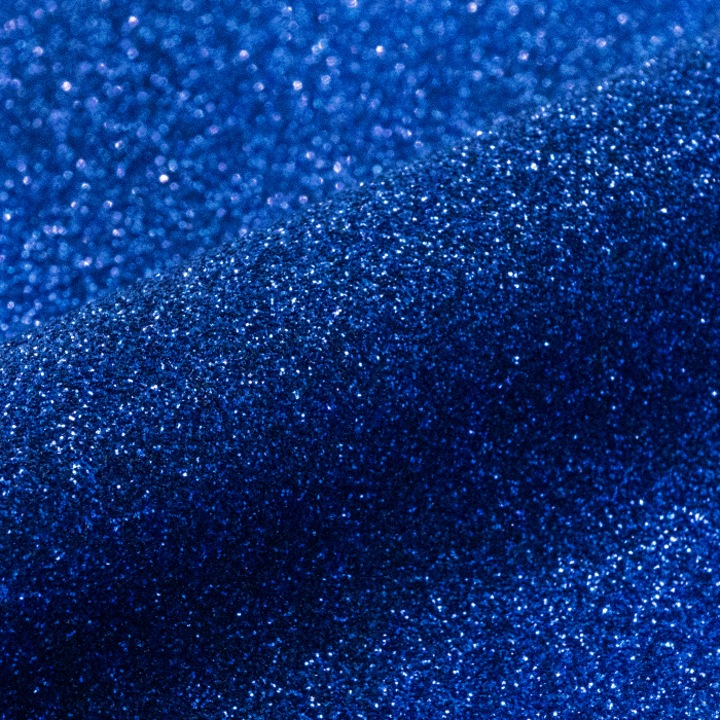 Folie Vinil Siser Glitter P.S. Film HTV, 20x30 cm, Culoare Royal Blue