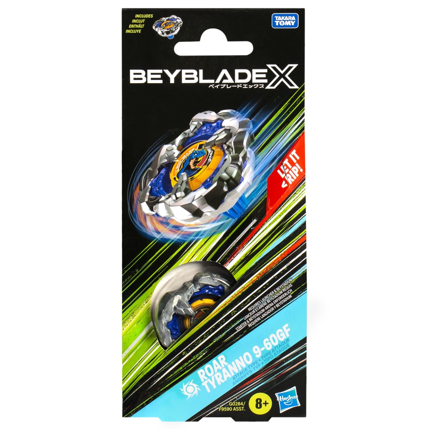 Beyblade X Let It Rip Spirala Savage Bear 3-60S - eMAG.ro