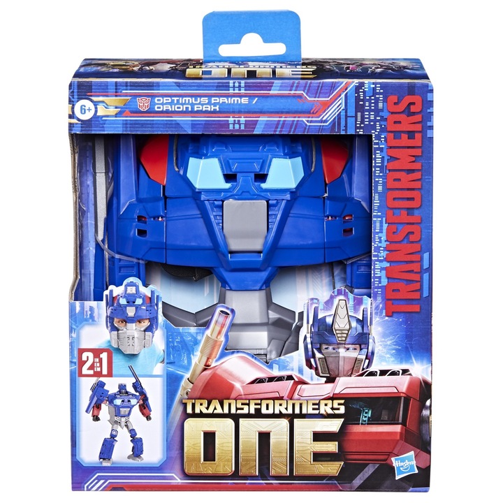 Figurina Transformers One 2 in 1 - Optimus Prime si Masca