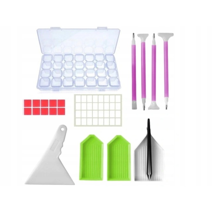 Аксесоари за диамантена бродерия Комплект за диамантено рисуване