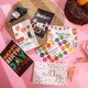 Happy Birthday Cards, Pack of 6 Cute Balloon Assorted Greeting Card with Envelopes and Stickers,10x15cm