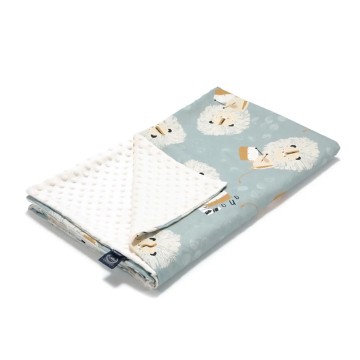 Бебешко одеяло, La Millou, Памук, 80x100 см, Многоцветно