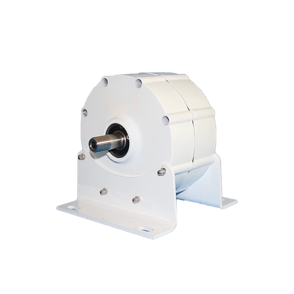 Generator eolian, 2000W, 500RPM, 12V, functionare silentioasa, aliaj de aluminiu, alb