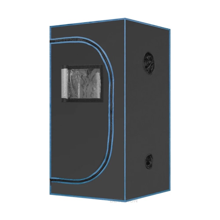 Cort de crestere, 80x80x160cm, poliester, interior Mylar reflectorizant