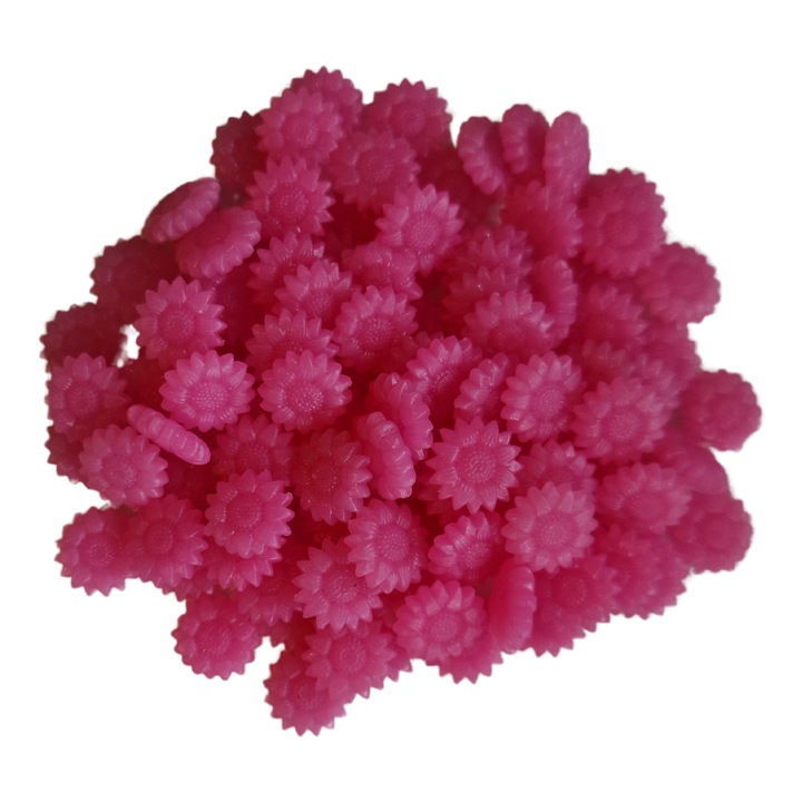 Set ceara granule pentru sigilii Roz Fluorescent 100 bucati