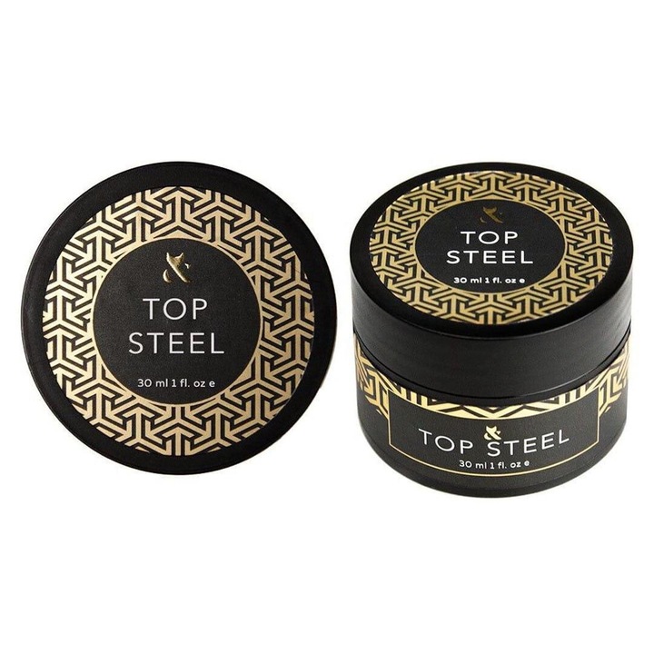 Fedőlakk, FOX, Top Steel, 30 ml, átlátszó, ellenálló
