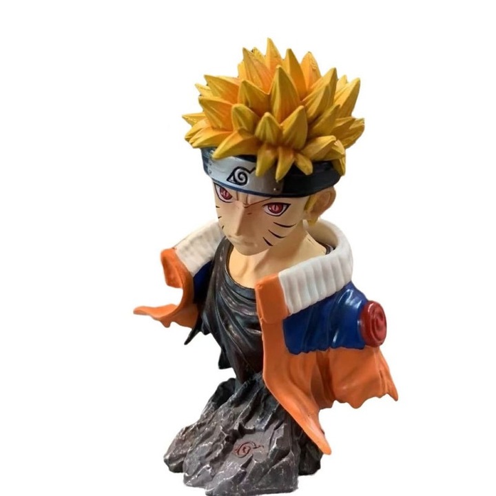 Figurina Naruto Uzumaki, Hokage, detalii precise, multicolor