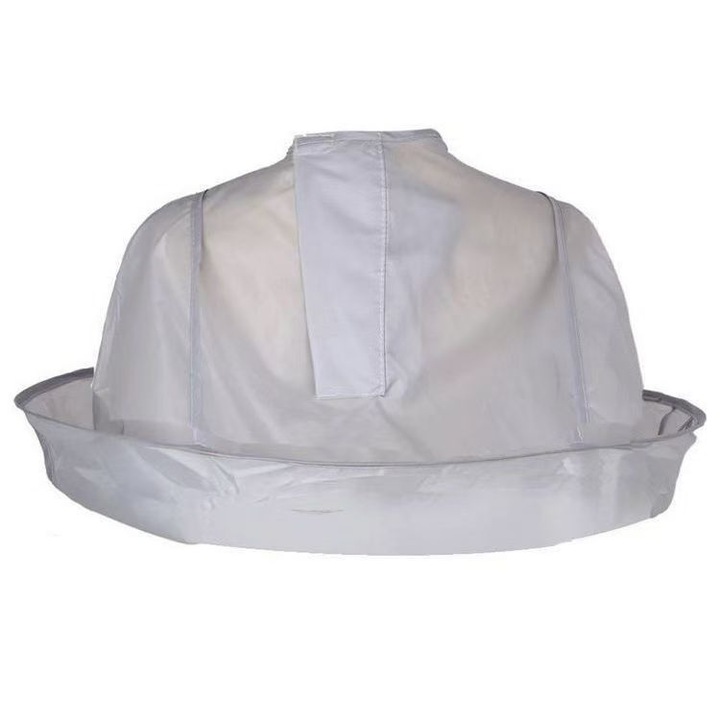 Pelerina de frizerie, non-aderenta, pentru tuns adulti si copii, material impermeabil, usor de curatat