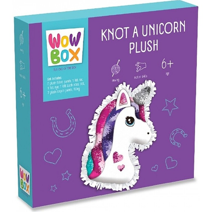 Set creativ perna DIY Unicorn, TM Toys, cu paiete colorate, pentru copii, 6+