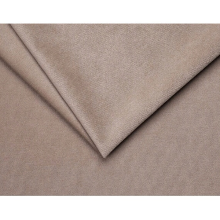 Catifea, tricot din velur, Taphiceros, Tesatura moale pentru Decoratiunicreative, Auto, DIY, Heko Panels, Culoare Cafea cu lapte, Dimensiune 2000 cm x 140 cm