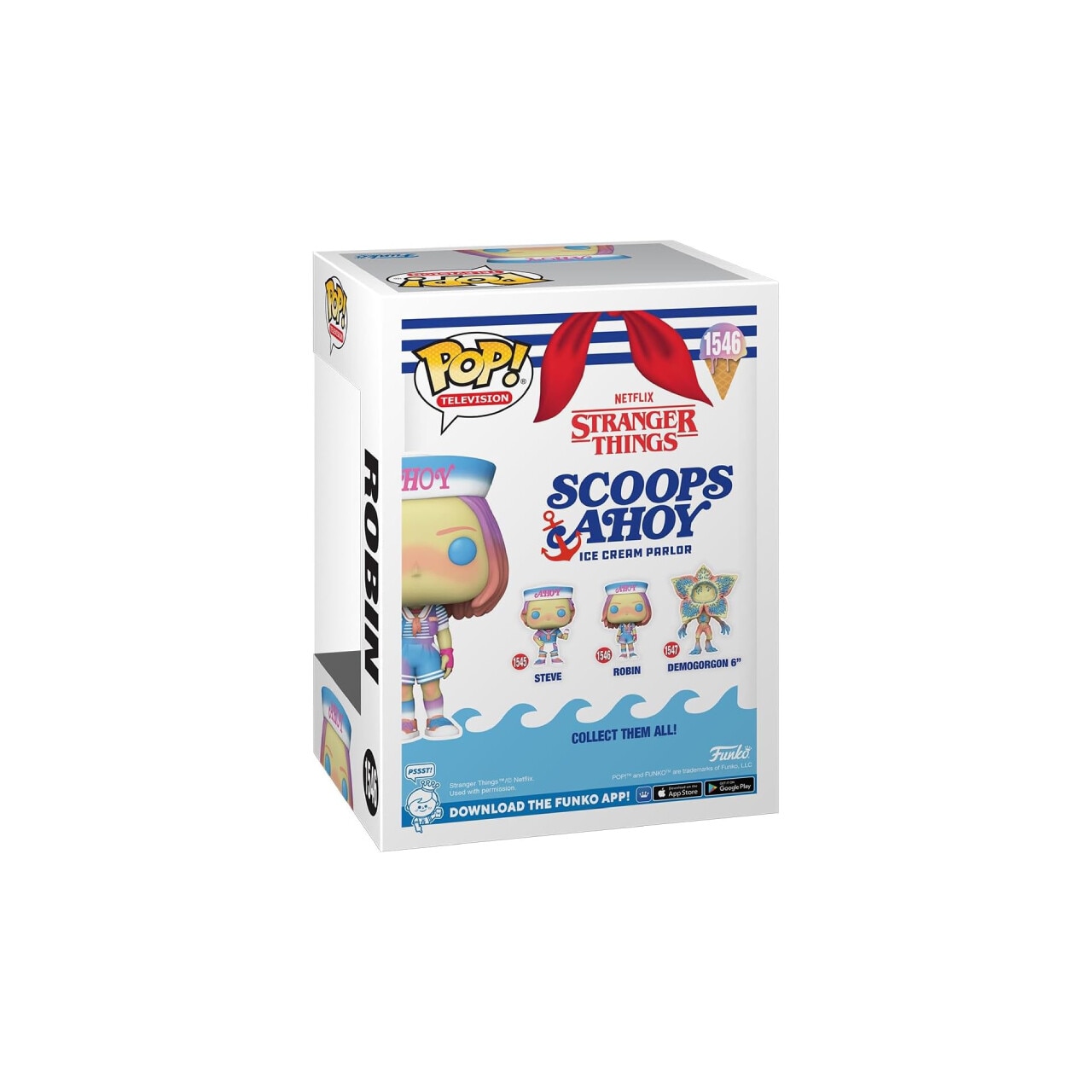 SF・ファンタジー・ホラー Funko Pop! Robin 1546 Scoops Ahoy Figurina Funko Pop Television Stranger Things Robin (scoops Ahoy