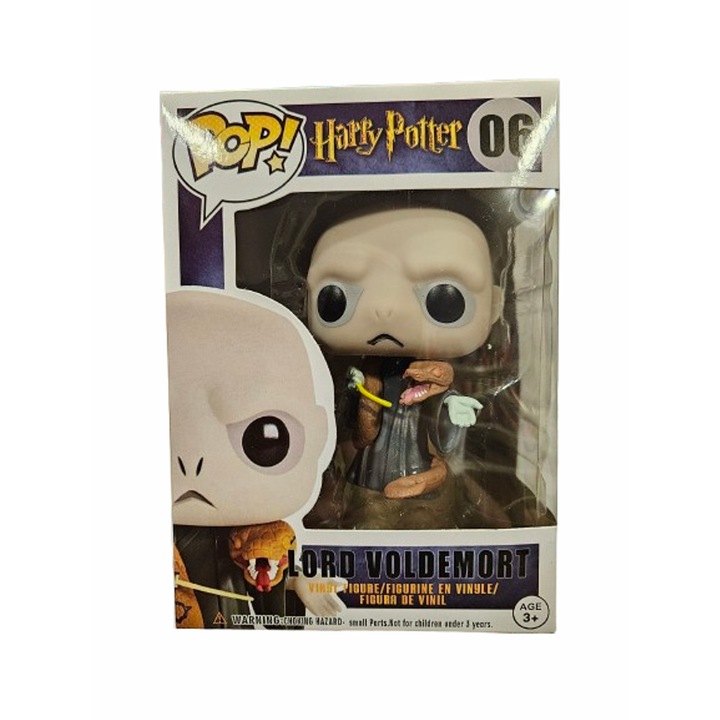 Figurina Harry Potter, tip Lord Voldemort, plastic, multicolor
