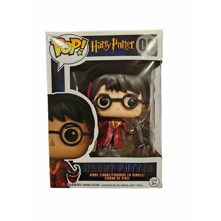 Harry Potter figura, Harry típusú, Műanyag, Többszínű