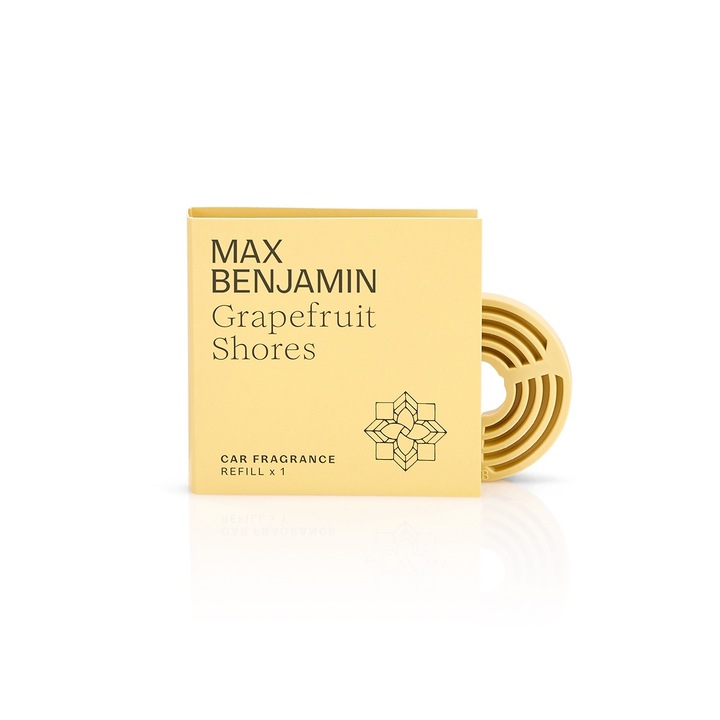 Autós légfrissítő utántöltő, Grapefruit Shores, Max Benjamin