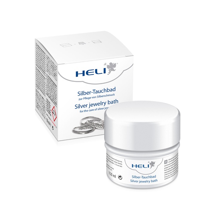 Detergent pentru bijuterii din argint, Heli, 150 ml
