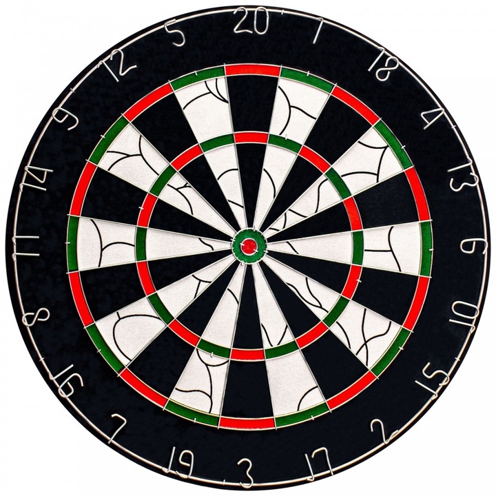 Bull's Darts Papírtábla Bristol, 6 db nyíllal