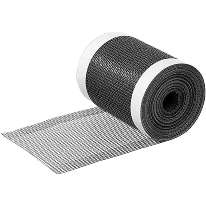 Филтър за събиране на косми за канали и мивки, самозалепващ се, 7х500см