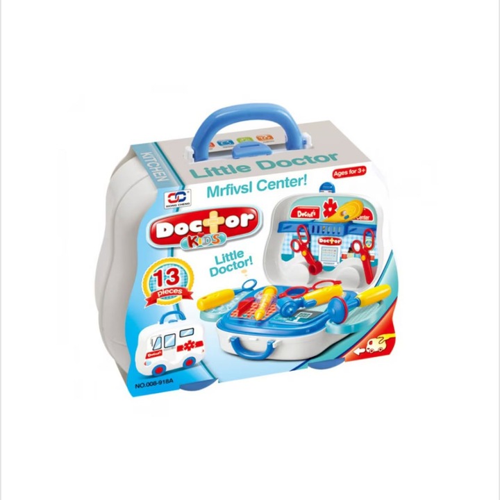 Trusa de doctor in forma de ambulanta