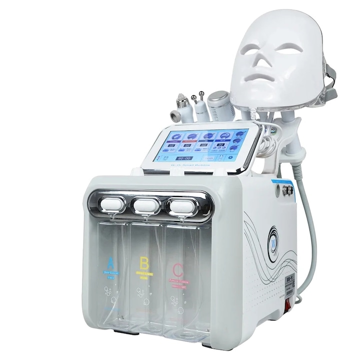 7 az 1-ben bőrápoló gép, több funkció, mélytisztítás, hidratálás, EU dugó