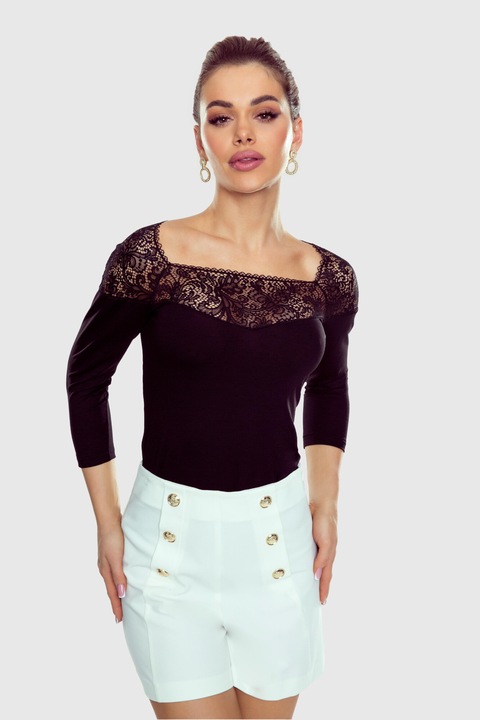 Bluza de dama Liliana Eldar negru, Negru