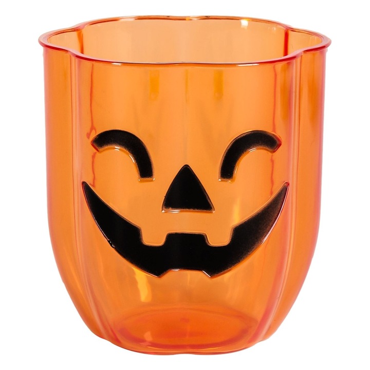 Pahar din Plastic de Halloween Dovleac