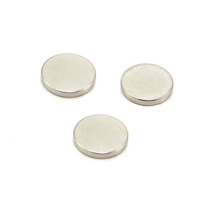 3 db nagyon erős mágnes készlet, szürke, korong, egyszerű, 25 mm x 5 mm, dalimag