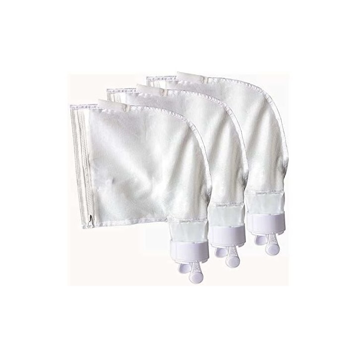 Комплект от 3 резервни чанти, QttvbTna, съвместим Polaris 280 480, найлон, бял