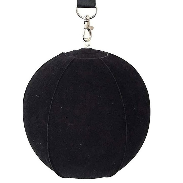 Antrenor de leagan golf, Enforose, minge gonflabila pentru memoria musculara, snur reglabil, minge de sezut ergonomic, 30x45cm