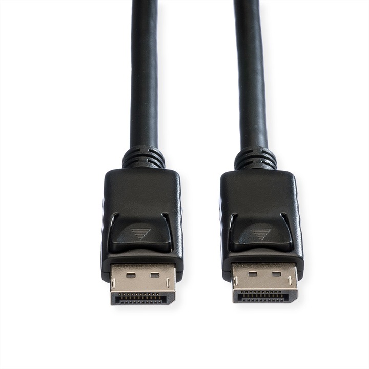 DisplayPort kábel, Roline, TPE, 1,5 m, fekete